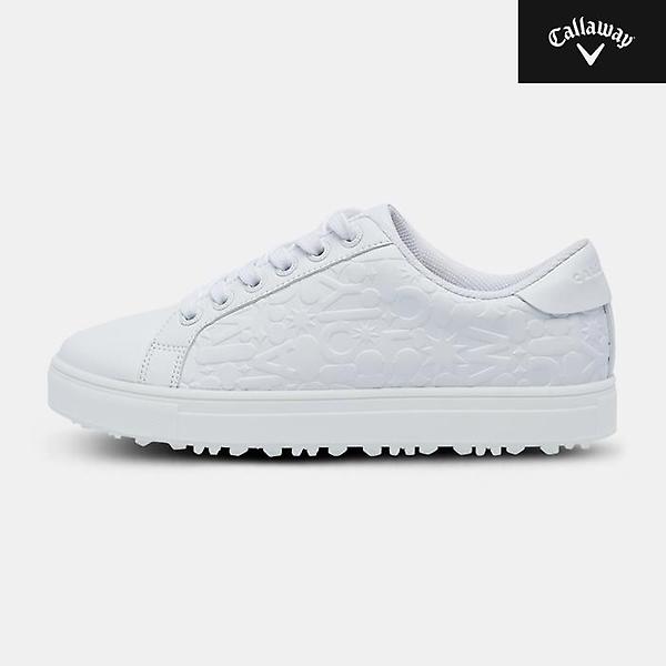 [캘러웨이코리아정품]2023 캘러웨이 우먼스 캘러웨이 스파이크리스 골프화[화이트][여성용]