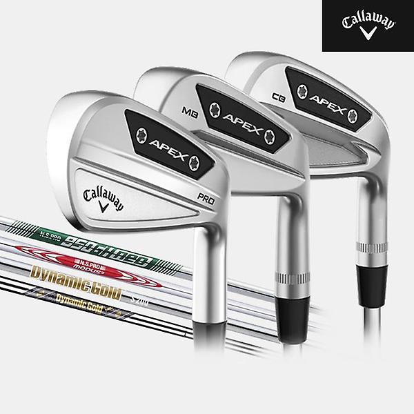  [캘러웨이코리아정품]2024 캘러웨이 APEX PRO&MB&CB 스틸 아이언세트 모음[남성용][7i/#4~PW][STEEL SHAFT]