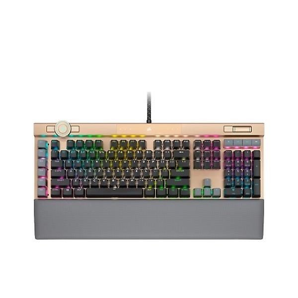  커세어 K100 RGB OPX 미드나잇 골드 게이밍 기계식 키보드