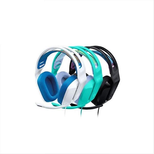  로지텍G G335 게이밍 유선 게이밍 헤드셋 초경량 240g 민트