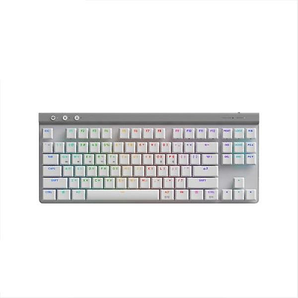  로지텍G G515 TKL LIGHTSPEED 무선 게이밍 키보드 화이트 리니어