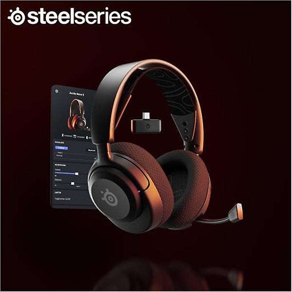  스틸시리즈 Arctis Nova 5 Wireless 무선 게이밍 헤드셋