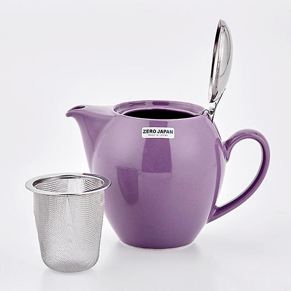  제로재팬 티포트 라운드 580ml 히아신스 (BBN-03HY) 도자기 티팟세트