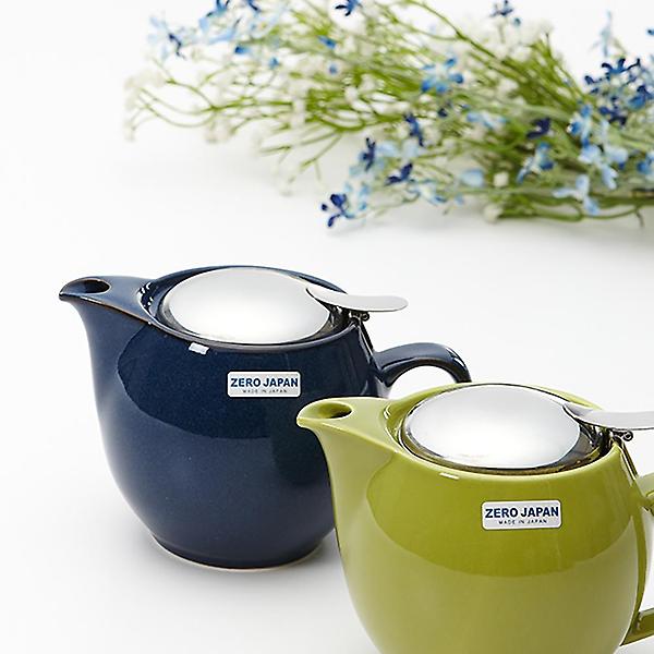  제로재팬 티포트 라운드 350ml 마린블루 (BBN-01MB) 도자기 티팟세트