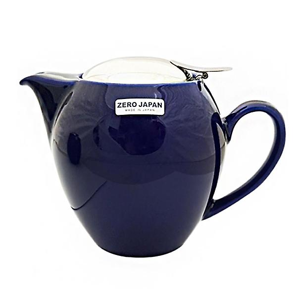  제로재팬 티포트 라운드 580ml 마린블루 (BBN-03MB) 도자기 티팟세트