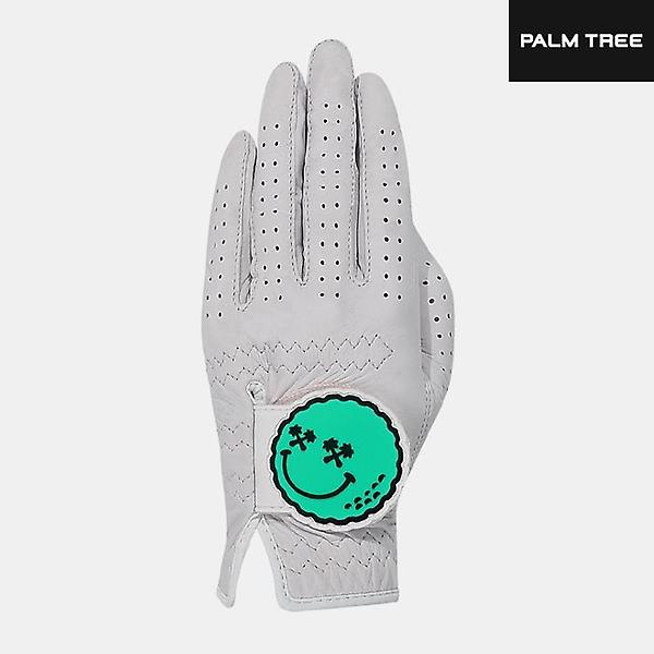  2024 팜트리 팜 볼 양피 골프장갑[민트][남성용/왼손착용]