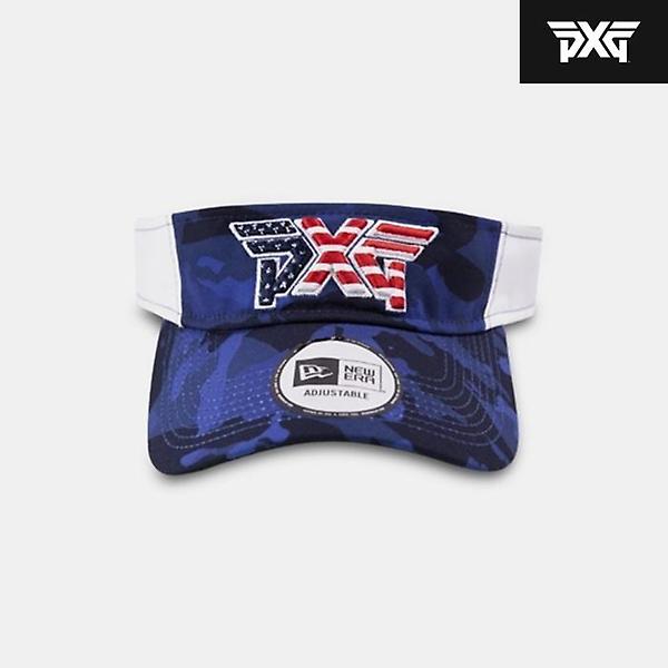  PXG 스포츠 미국 성조기 바이저[남여공용][블루화이트]