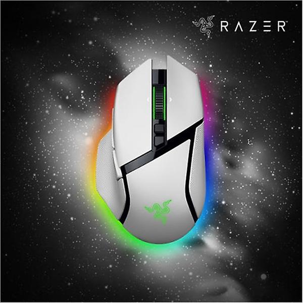  레이저 바실리스크 V3 프로 화이트 Razer Basilisk V3 Pro White 무선 게이밍 마우스