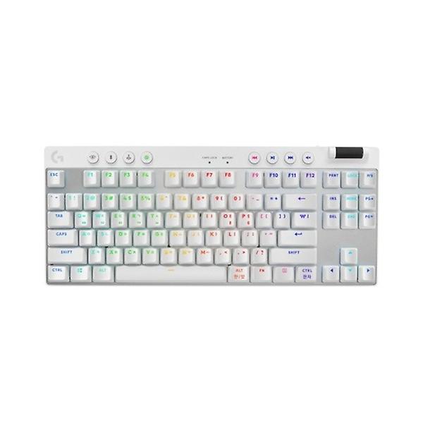  로지텍G PRO X TKL LIGHTSPEED 무선 게이밍 키보드 화이트