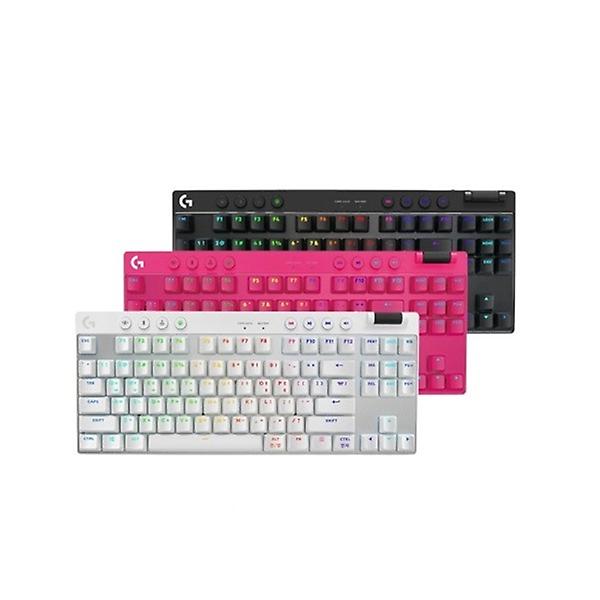  로지텍G PRO X TKL LIGHTSPEED 무선 게이밍 키보드 화이트