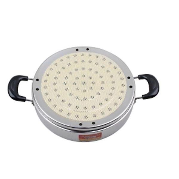  실리콘깔판 320mm 찜시트 찜요리 원형깔판 만두깔개