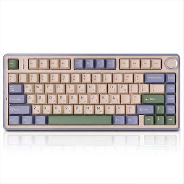  AULA F75 독거미 키보드 그린 리퍼축