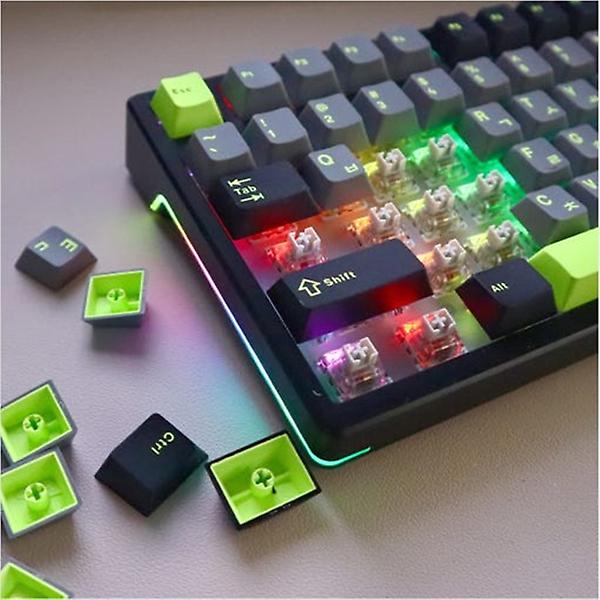 독거미 AULA F98 PBT RGB 풀윤활 유무선 기계식 블랙 그레이 그린