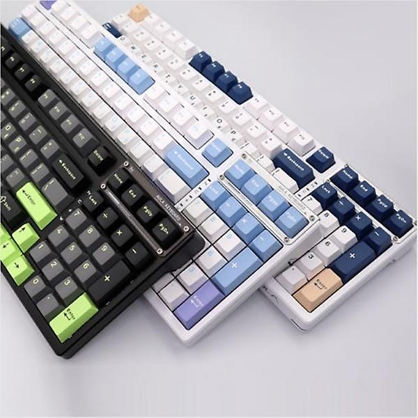  독거미 AULA F98 PBT RGB 풀윤활 유무선 기계식 블랙 그레이 그린