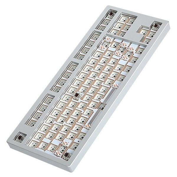  SPM AL87B 기계식 커스텀 키보드 베어본 DIY 키트 (실버)