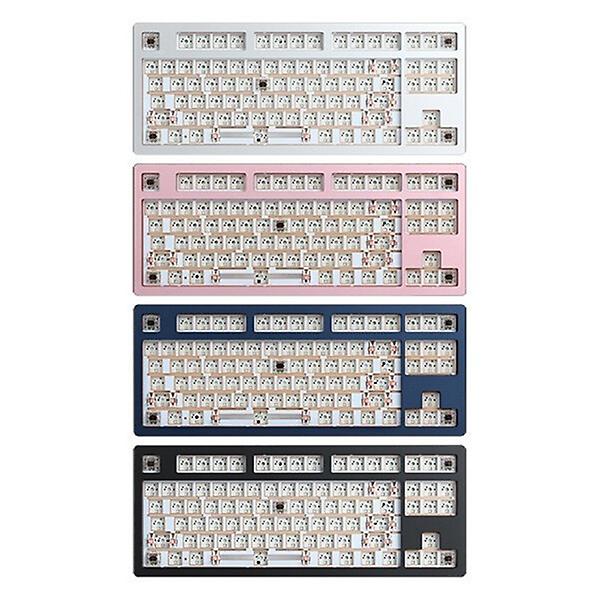  SPM AL87B 기계식 커스텀 키보드 베어본 DIY 키트 (실버)
