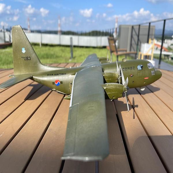  완성품 빅사이즈 대한민국공군 C-130 전략수송기 모형