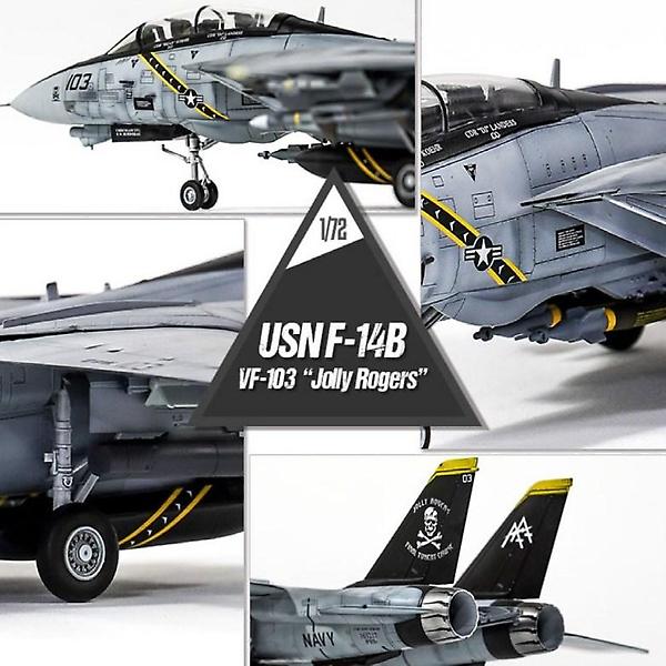  1of72 미해군 F-14B 톰캣 VF-103 졸리로저스