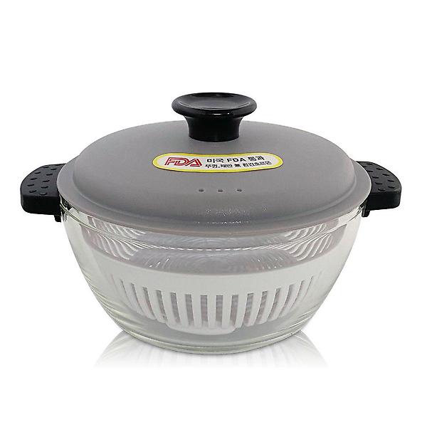  오븐락 내열유리 렌지오븐 전용 쿡(1L) 오븐냄비 찜기