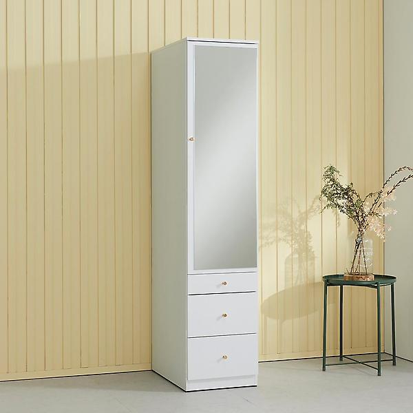  아이앤 비엘라 400 전신거울 수납 옷장 SIN