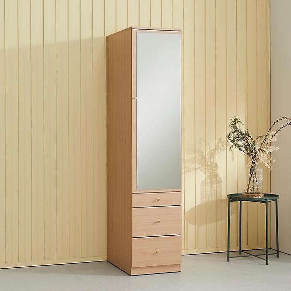  아이앤 비엘라 400 전신거울 수납 옷장 SIN