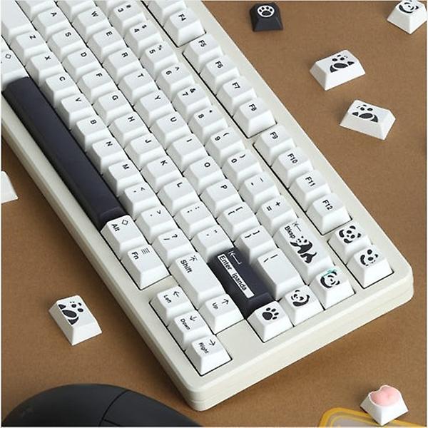  SPM Soulcat 고함량 PBT 염료승화 영문 키캡 164키 커스텀키보드 교체용 (판다)