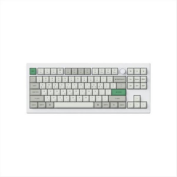  키크론 V3 PRO MAX RGB 무선 기계식 키보드 핫스왑 텐키리스 쉘 화이트 저소음바나나축