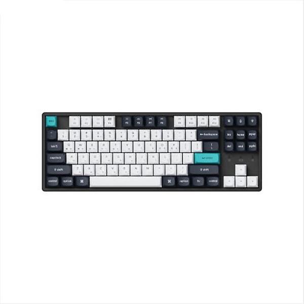  키크론 K8 PRO MAX 무선 5in1 2.4G 매크로 텐키리스 저소음 기계식 키보드 블랙카본, 저소음적축