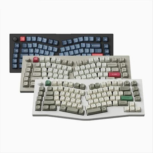  키크론 V10 PRO MAX 무선 인체공학 커스텀 앨리스 기계식 키보드 무선 레트로 저소음 적축