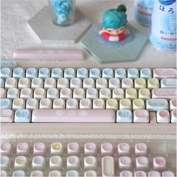  SPM Soulcat 고함량 PBT 염료승화 영문 키캡 141키 커스텀키보드 교체용 (거품토끼)