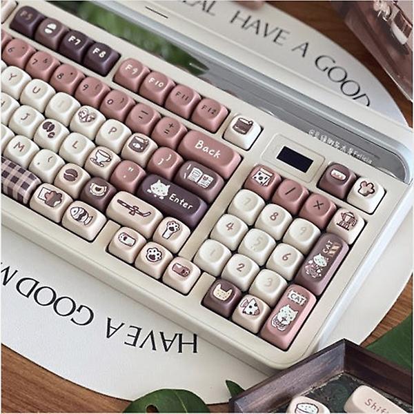  SPM Soulcat 고함량 PBT 염료승화 영문 키캡 141키 커스텀키보드 교체용 (고양이카페)