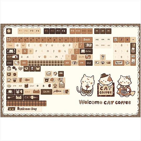  SPM Soulcat 고함량 PBT 염료승화 영문 키캡 141키 커스텀키보드 교체용 (고양이카페)