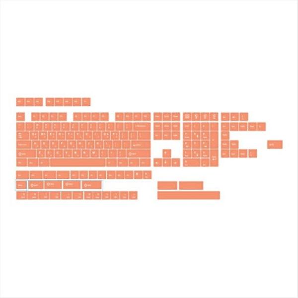  SPM PC 투명 실크인쇄 한글 영문 키캡 165키 커스텀 기계식키보드 애프리콧