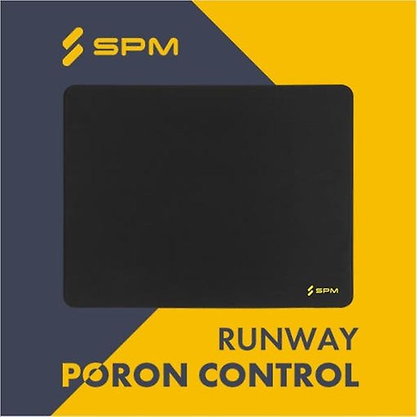  SPM RUNWAY PORON CONTROL 런웨이 포론 컨트롤 게이밍 마우스패드 블랙