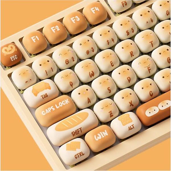  SPM AKKO Bun Wonderland 식빵 키캡 세트 138키 커스텀키보드 교체용