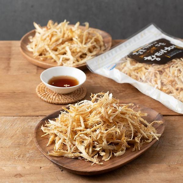  황토가마에 구운 황태실채 (500g)