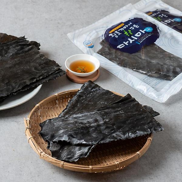  황토가마에 구운 뿌리다시마 (500g)