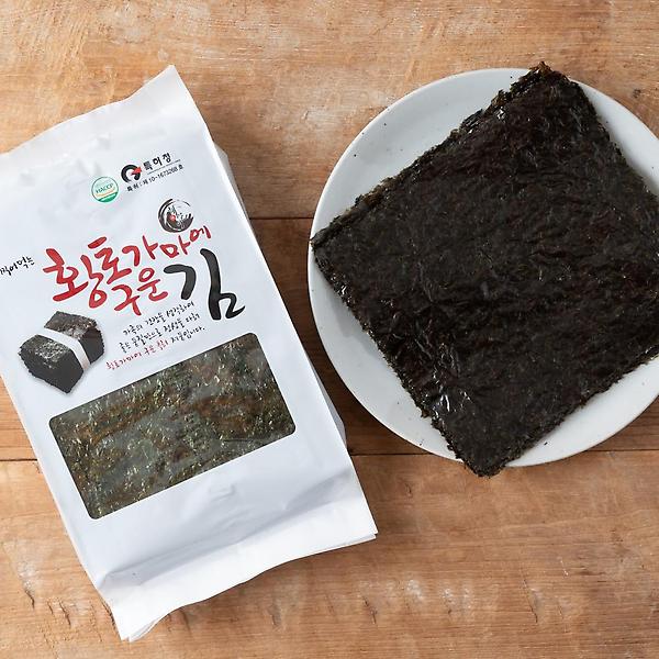  황토가마에 구운 파래김 (50매)