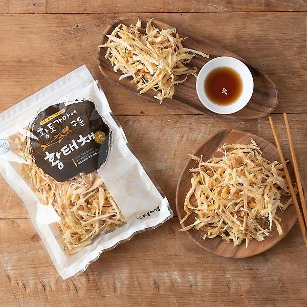  황토가마에 구운 황태실채 (100g)