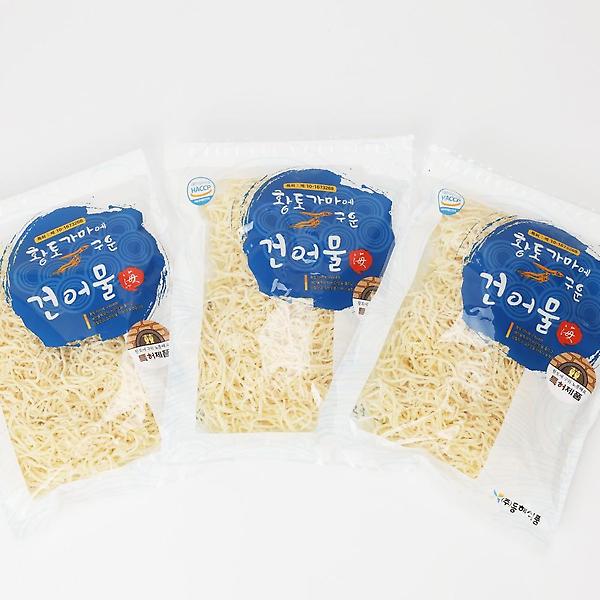  황토가마에 구운 얇은 진미채 (1kg) 오징어채