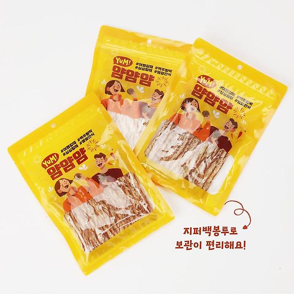  황토가마에 구운 맥반석 오징어 구이 100g 몸통오징어