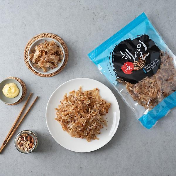  해살이 쥐포구이채 (200g) 안주 간식 참쥐포