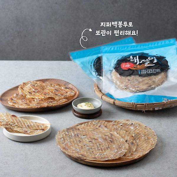  해살이 쥐포 M (100g) 안주 간식 참쥐포