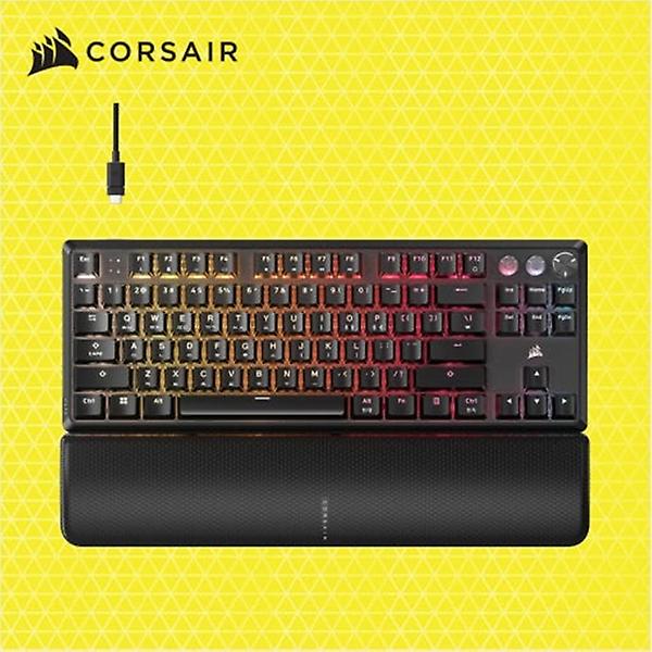  커세어 K70 PRO TKL MGX 래피드트리거 게이밍 기계식 키보드 블랙