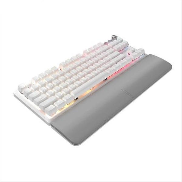  커세어 K70 PRO TKL MGX 래피드트리거 게이밍 기계식 키보드 화이트