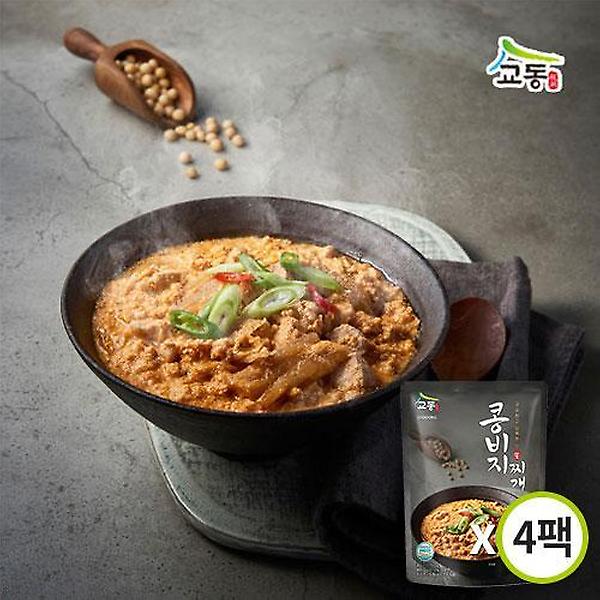  [교동] 구수하고 담백한 맛 콩비지찌개 500g×4팩