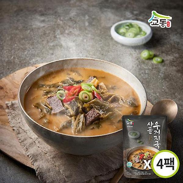  [교동] 사골육수의 깊은 맛 사골우거지국 500g×4팩