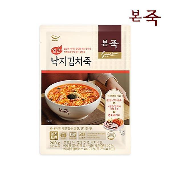  [본죽] 얼큰 낙지김치죽(파우치) 200g×5입