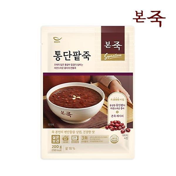  [본죽] 통단팥죽(파우치) 200g×5입