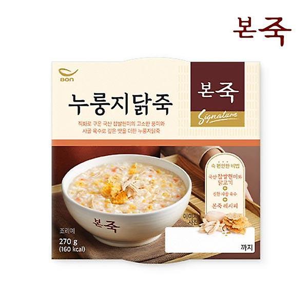  [본죽] 누룽지닭죽(용기죽) 270g×5입